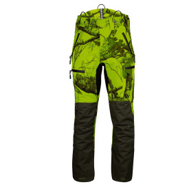 英國 Arbortec 專業進階版鏈鋸防護褲 AT4060 Breatheflex Pro Realtree Chainsaw Trousers Design A Class 1 | 萊姆綠
